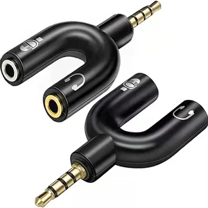 Adaptador Jack 3,5 mm Duplo para Auriculares