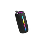 Coluna Bluetooth COOL Desk, vista frontal com luz RGB