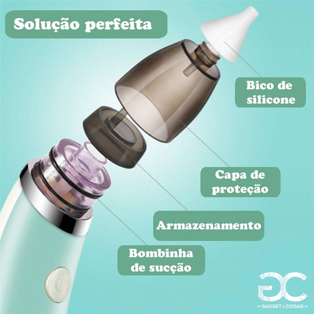 Aspirador Nasal Para Bebés Elétrico - Gadgets &Amp; Coisas