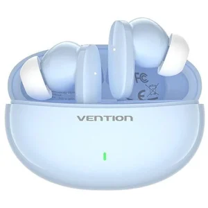 Auricular Bluetooth Vention ELF E01 com Estojo de Carregamento - Azul