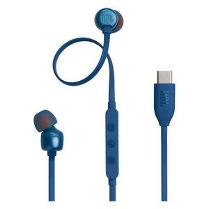 Auriculares JBL Tune 310C azuis com ficha USB-C e comando