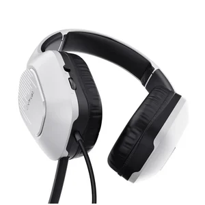 Auscultadores Trust GXT 415W Zirox Gaming Multiplataforma Branco, imagem 2