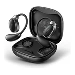 Auscultadores open ear Vention OpenBeat O13 pretos no estojo de carregamento aberto