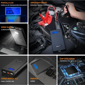Booster DUDONGA 12800mAh 1000A, imagem 2