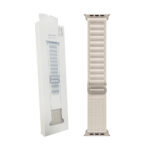Bracelete de Smartwatch Alpine Loop 42/44/45/49mm Prata
