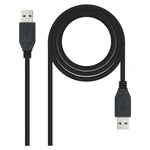 Cabo USB 3.0 Nanocable de 2 m com ficha USB-A macho nas duas pontas