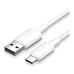 Cabo USB-A para USB-C Vention CTQWF 1m Branco