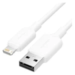 Cabo USB-A para Lightning Vention LAMWF 1m Branco
