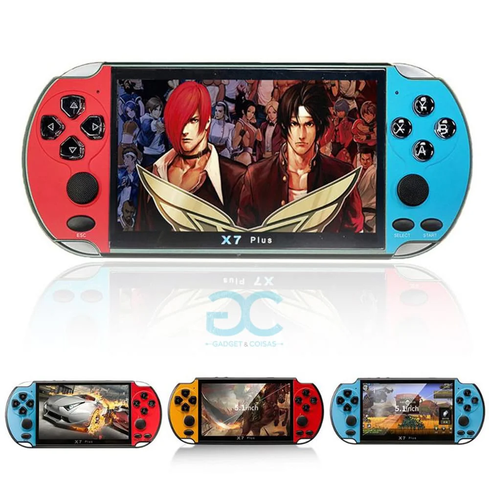 Consola Portátil X7 Plus 8GB + 1000 Jogos, imagem 2