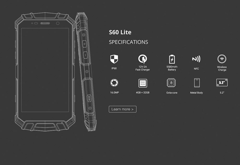 Smartphone Doogee S60 Lite - Gadgets &Amp; Coisas