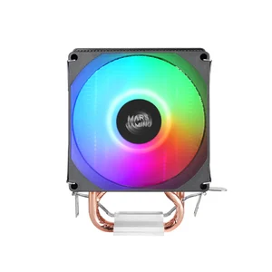 Dissipador de CPU Mars Gaming MCPU-LCD preto, imagem 2