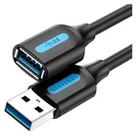 Extensão USB 3.0 Vention CBHBH com ficha USB-A macho e tomada USB-A fêmea