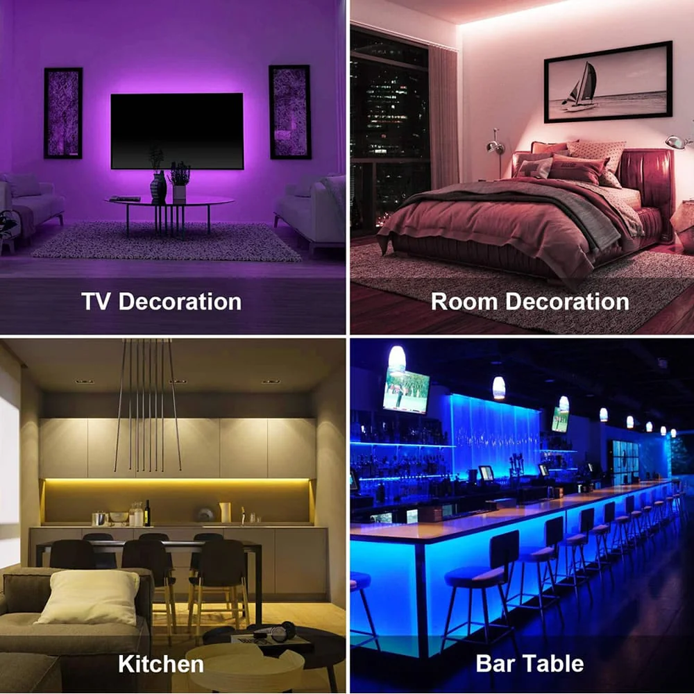 Fita LED RGB, kit completo, imagem 3