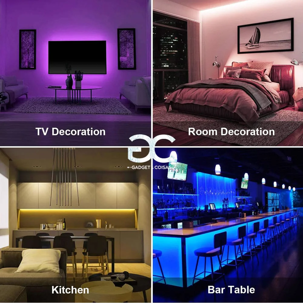 Fita LED RGB, kit completo, imagem 7