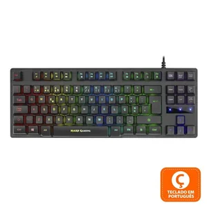 Mars Gaming MKTKL Teclado Híbrido Gaming RGB Switch Vermelho (PT)