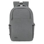 Mochila Aisens ASBG-BP083-GR cinzenta para portátil de 15,6", vista de frente