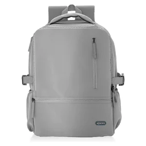 Mochila Aisens ASBG-BP087-GR cinzenta para portátil de 15,6"
