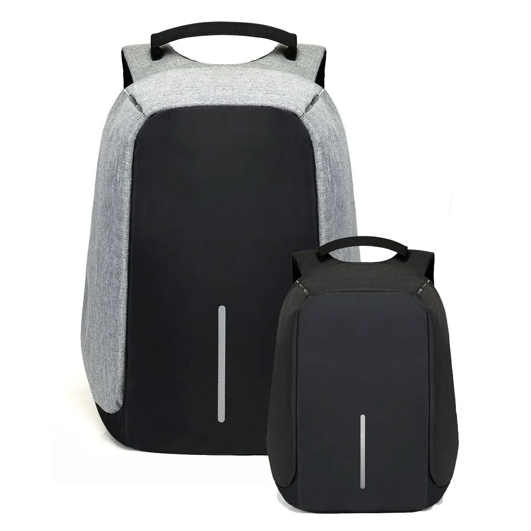 Mochila anti-roubo com porta USB