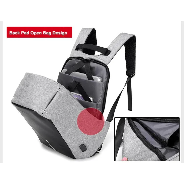 Mochila anti-roubo com porta USB, imagem 8