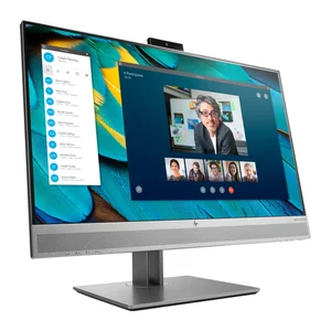 Monitor HP E243m, vista em ângulo