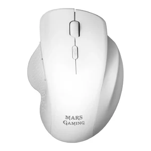 Rato sem fios Mars Gaming MMWERGO branco, vista de cima