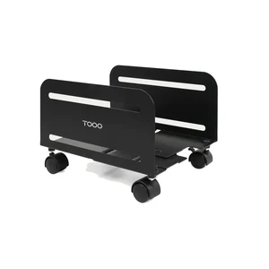 Suporte com rodas para torre de PC TooQ UMCS0004-B preto