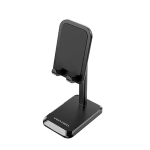 Suporte de secretária Vention KCQB0 preto para telemóvel e tablet